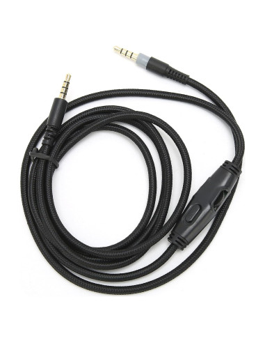 Cable de Auriculares 3.5mm HyperX Cloud 1.5m con Control de Volumen