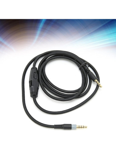 Cable de Auriculares 3.5mm HyperX Cloud 1.5m con Control de Volumen