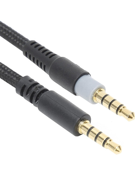 Cable de Auriculares 3.5mm HyperX Cloud 1.5m con Control de Volumen Cable de Auriculares 3.5mm HyperX Cloud 1.5m con Control de Volumen