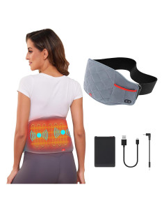 Almohadilla Calentadora Inalámbrica Vofuoti con Masaje 3 Modos