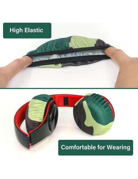 Fundas de Almohadilla Estirables PChero Camuflaje 2 Pares Fundas de Almohadilla Estirables PChero Camuflaje 2 Pares