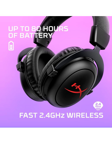 Auriculares Gaming Inalámbricos HyperX Cloud II + Micrófono USB RGB QuadCast S
