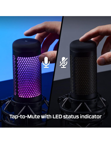 Auriculares Gaming Inalámbricos HyperX Cloud II + Micrófono USB RGB QuadCast S