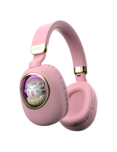 Auriculares Inalámbricos para Niños Xmenha Rosa con Micrófono