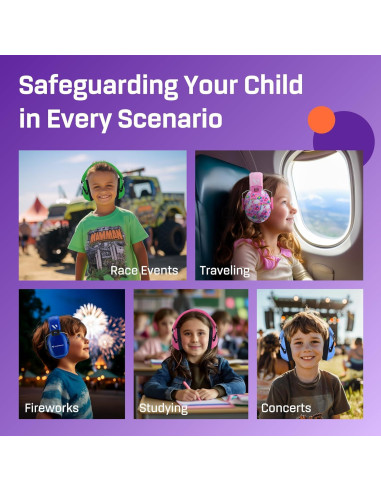 Auriculares de Protección Auditiva para Niños Vanderfields