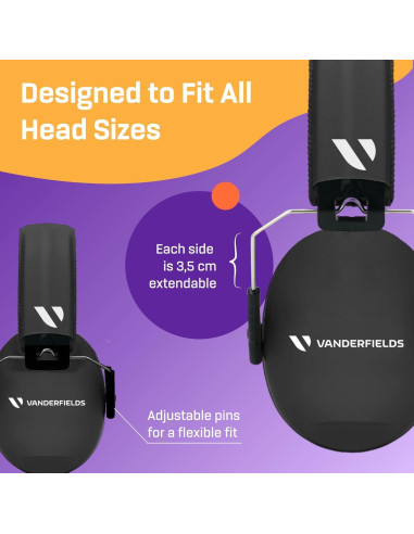 Auriculares de Protección Auditiva para Niños Vanderfields