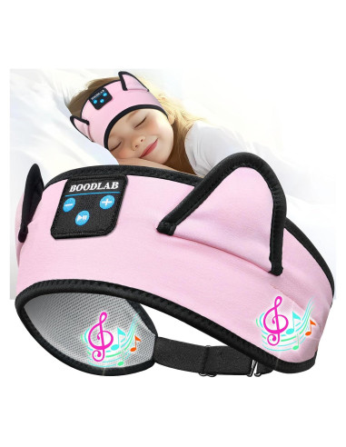 Auriculares Inalámbricos Boodlab BDEM01 para Niños Rosa