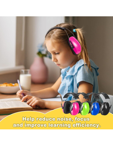 Amylove 12 Pcs Orejeras Canceladoras de Ruido para Niños 30dB