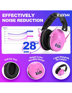 Auriculares KAYNN 032 para Niños - Protección Auditiva 28dB 2