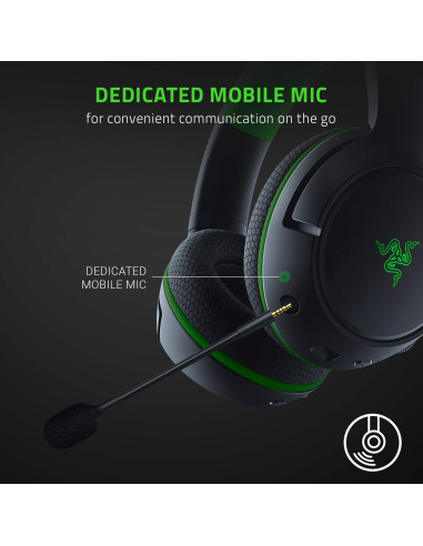 Auriculares Inalámbricos Razer Kaira Pro para Xbox - Negro