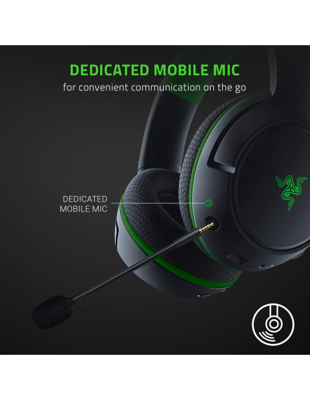 Auriculares Inalámbricos Razer Kaira Pro para Xbox - Negro