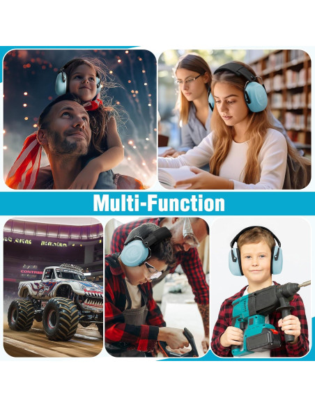 Auriculares WORKPRO para Niños con Cancelación de Ruido NRR 25dB