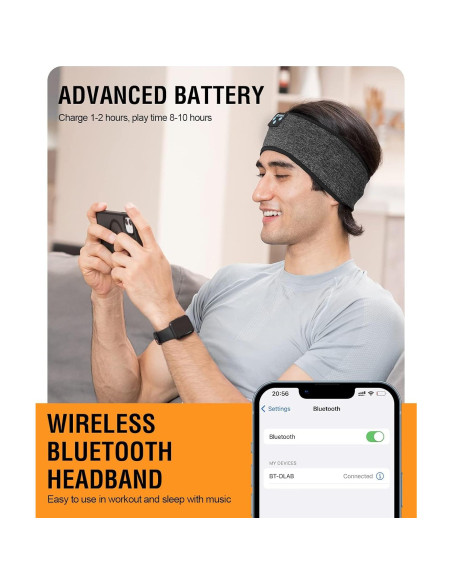 Auriculares para dormir Bluetooth Fulext Diadema 4 en 1