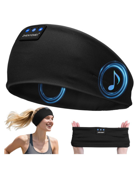 Auriculares para dormir Bluetooth ZHENYEMEI con micrófono HD