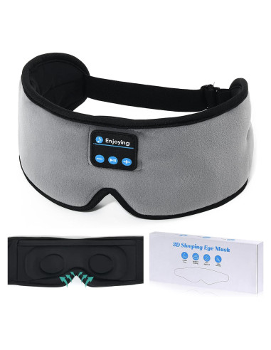 Auriculares para dormir inalámbricos 3D ERNSTING gris con altavoces HD