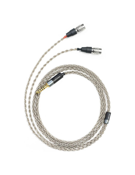 Cable de Auriculares GUCraftsman 1.8m 6N Plata 3.5mm/4.4mm/6.35mm