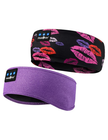 Auriculares Bluetooth 5.2 MUSICOZY para dormir y deporte