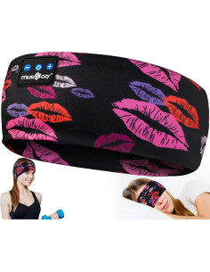 Auriculares Bluetooth 5.2 MUSICOZY para dormir y deporte 2