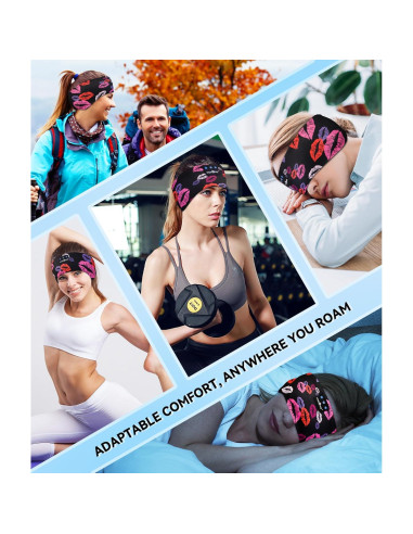 Auriculares Bluetooth 5.2 MUSICOZY para dormir y deporte