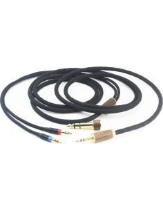 Cable de Audio NewFantasia 3m 6N OCC Cobre Baño Plata 3.5mm/6.35mm 2