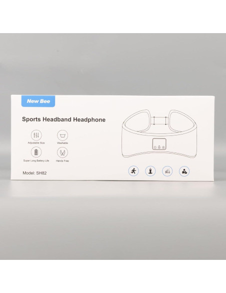 Auriculares Bluetooth 5.2 para dormir New Bee SH82 26H Auriculares Bluetooth 5.2 para dormir New Bee SH82 26H