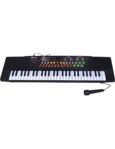 Piano Electrónico GOFLAME 54 Teclas con Pantalla LED y Micrófono 2