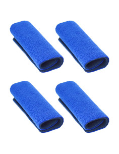 Fundas Reutilizables para Correas de Máscara NATAKU Azul 4 Pzas