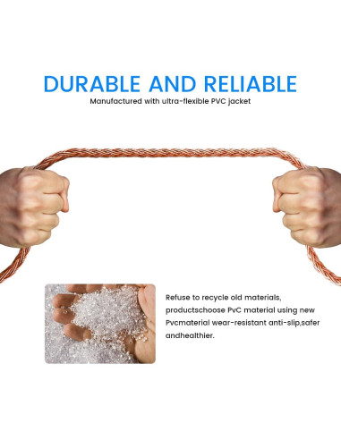 Cable de Reemplazo XIUSHAOT para Auriculares Hifiman 2.5mm