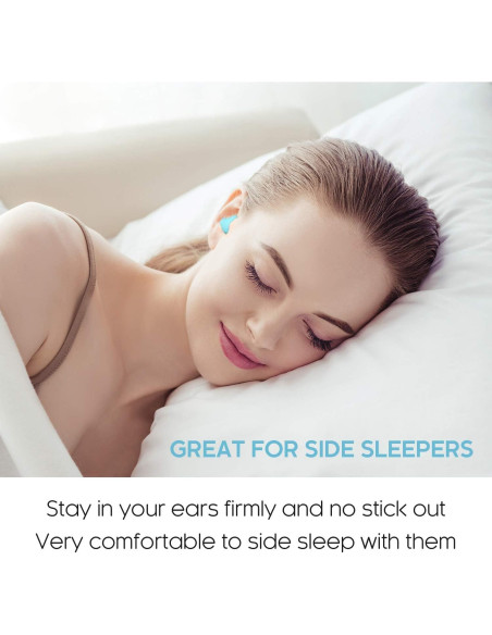 Tapones para oídos Vegpoet de silicona moldeables - 12 unidades