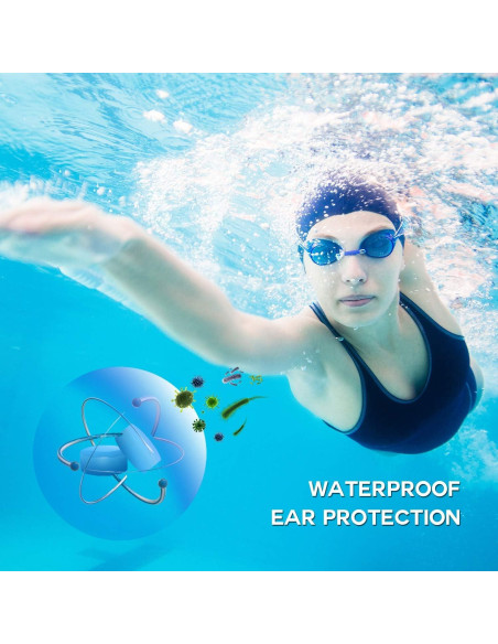 Tapones para oídos Vegpoet de silicona moldeables - 12 unidades