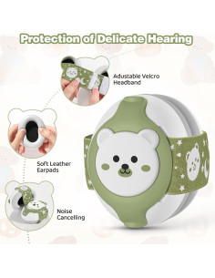 Auriculares para Bebés YomauiYee con Cancelación de Ruido 25dB 2