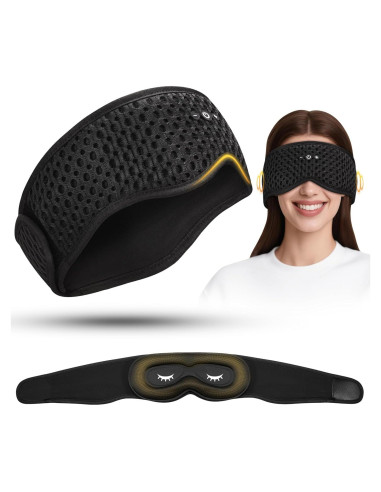 Máscara de Sueño Bluetooth ASIILOVI HF016 3D Ajustable