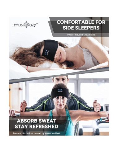 Auriculares Banda Bluetooth MUSICOZY GH01 Inalámbricos para Dormir