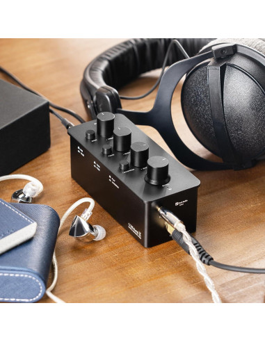 Amplificador de Auriculares Fosi Audio SK01 con Ecualizador 2400mW