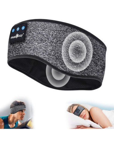 Auriculares Bluetooth MUSICOZY para Dormir Banda Cabeza 14h