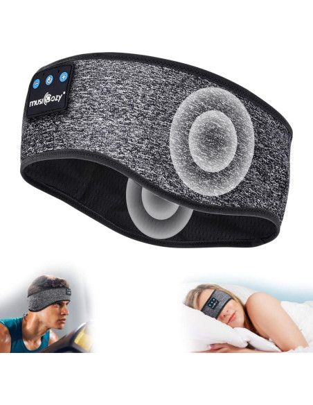 Auriculares Bluetooth MUSICOZY para Dormir Banda Cabeza 14h