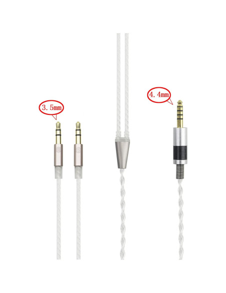 Cable Balance 4.4mm NewFantasia para Auriculares Hifiman