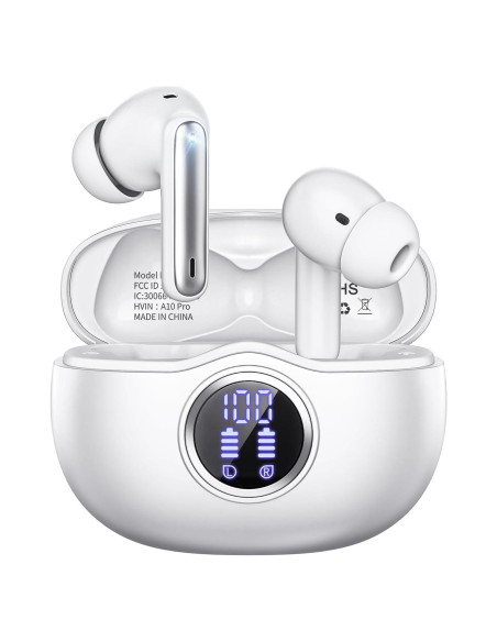 Auriculares Inalámbricos Sisism A10 Pro Bluetooth 5.3 HiFi 50H Auriculares Inalámbricos Sisism A10 Pro Bluetooth 5.3 HiFi 50H