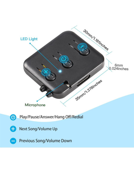 Altavoces Bluetooth V5.2 Ultra Delgado 3mm MMUSS Altavoces Bluetooth V5.2 Ultra Delgado 3mm MMUSS