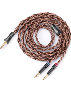 Cable de Cobre Alemán 8N FAAEAL 1.5m para Auriculares HiFi 2
