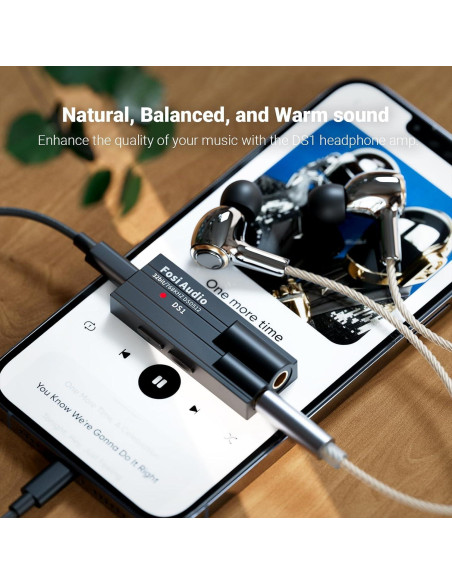 Amplificador DAC USB Fosi Audio DS1 HiFi 32bit/768kHz