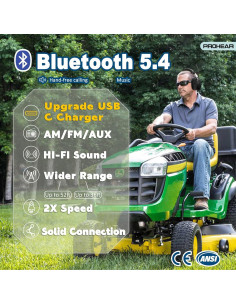 Auriculares de Seguridad PROHEAR 033 Bluetooth 5.3 con Radio AM/FM 2