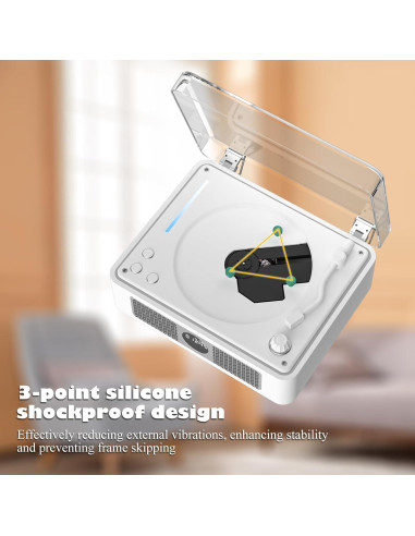 Reproductor de CD Portátil THINKYA Y11 Bluetooth HiFi 2600mAh