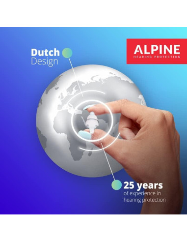 Tapones para oídos Alpine SleepDeep Mini - Gel 27dB - Reutilizables