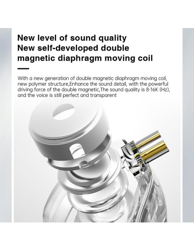 Auriculares In-Ear ND Venus con Micrófono 3.5mm Verde