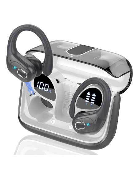 Auriculares Inalámbricos Aptkdoe HD65 Bluetooth 5.4 IPX7 75hrs