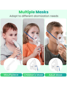 Nebulizador Inteligente PUSANDA para Adultos y Niños 0.44kg 2