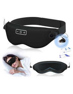 Máscara de Sueño 3D Tiliwame con Ruido Blanco y Tapones