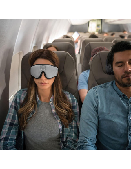 Máscara de Sueño Bluetooth iLive IAHB33G con Altavoces y Manos Libres
