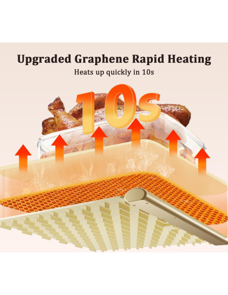 Manta Calentadora de Comida Newise 260W Beige 6 Temperaturas